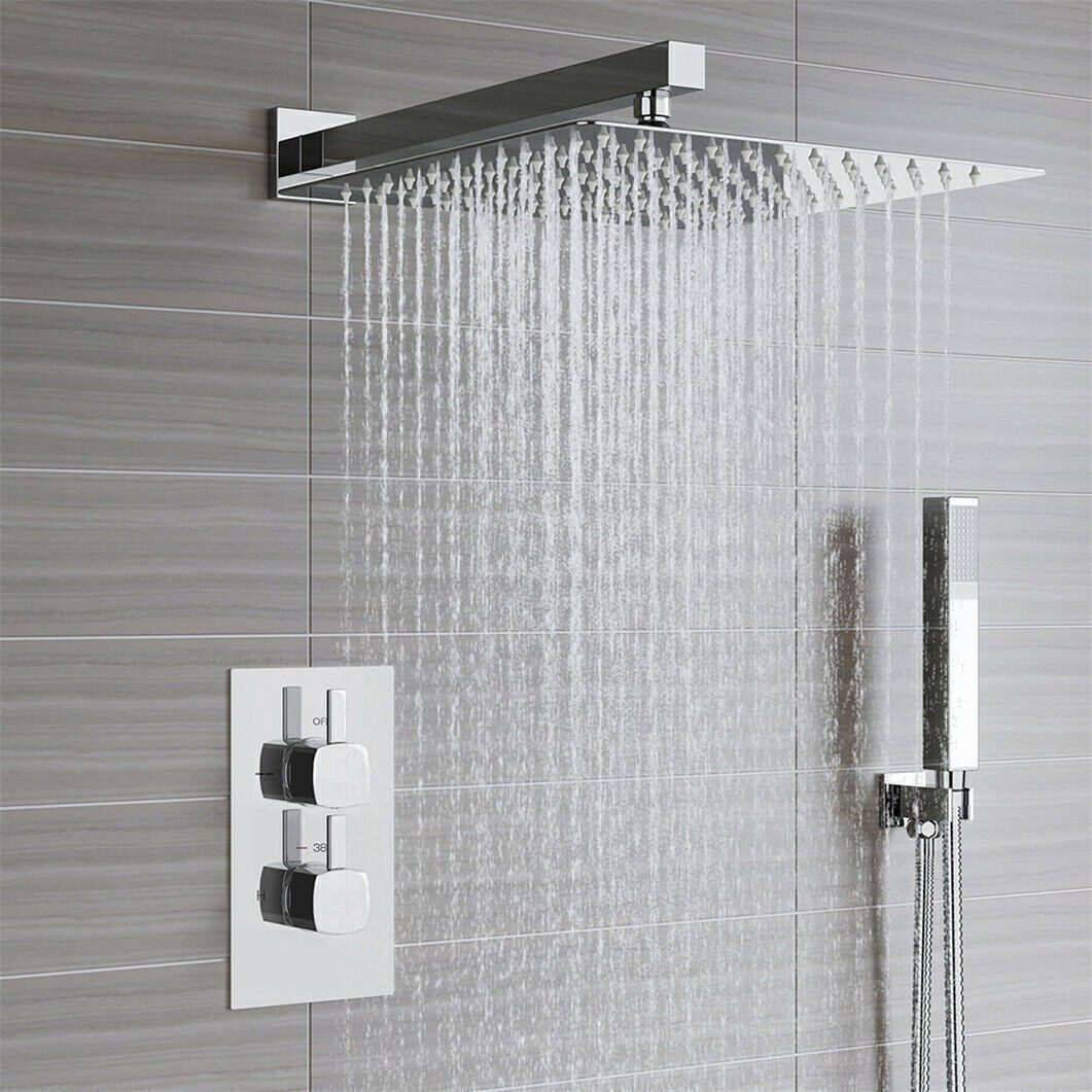 8" Square Bath Shower Head