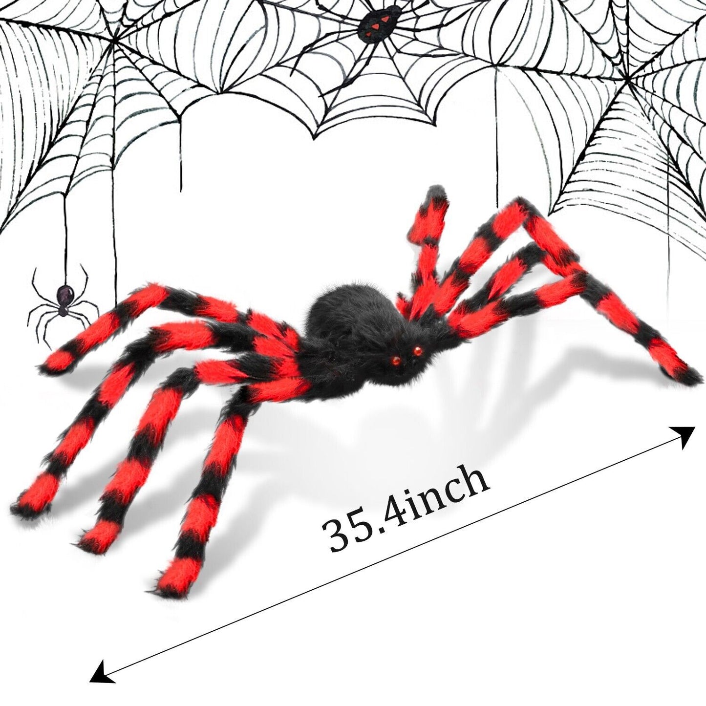 35'' Large Halloween Spider Decor