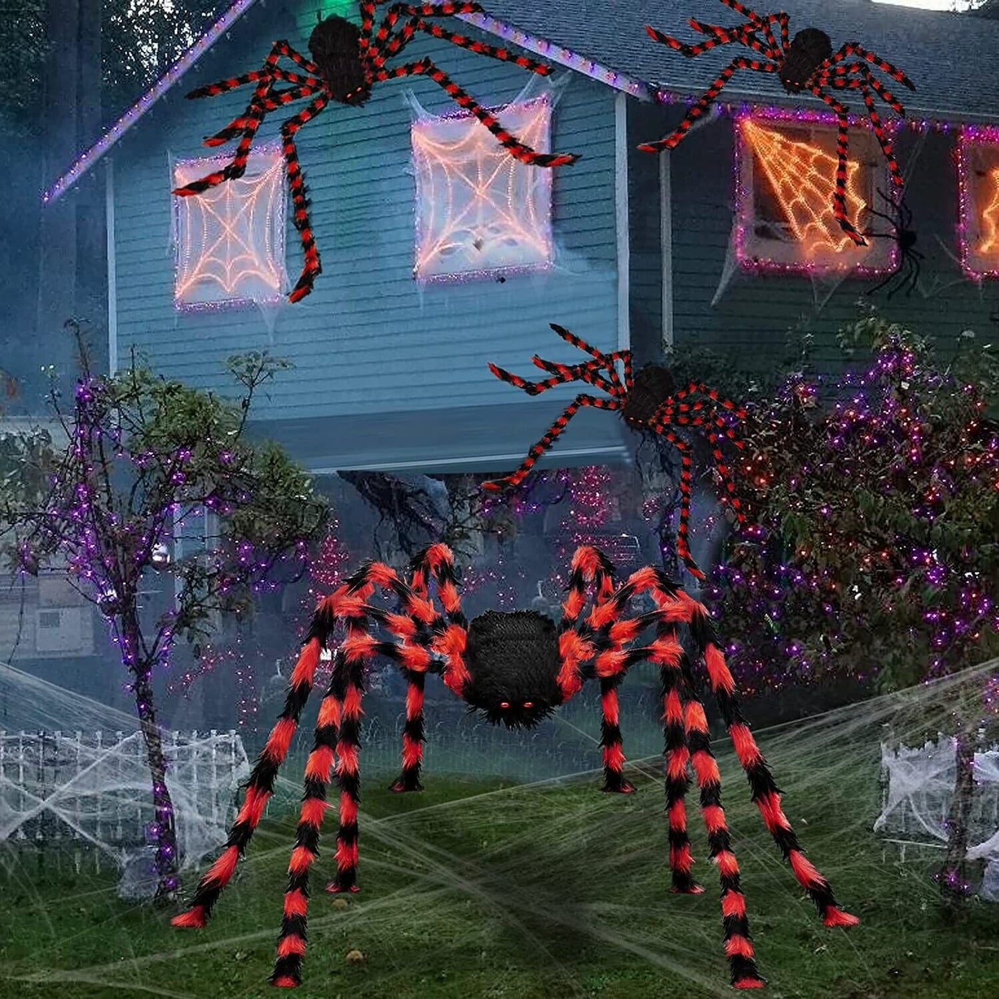 35'' Large Halloween Spider Decor