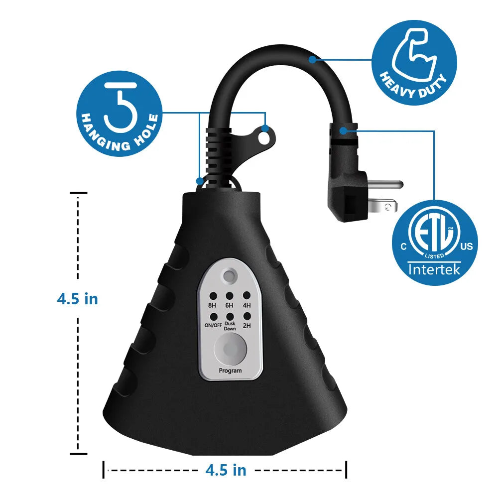 Plug-in Remote Light Switch Outdoor Waterproof