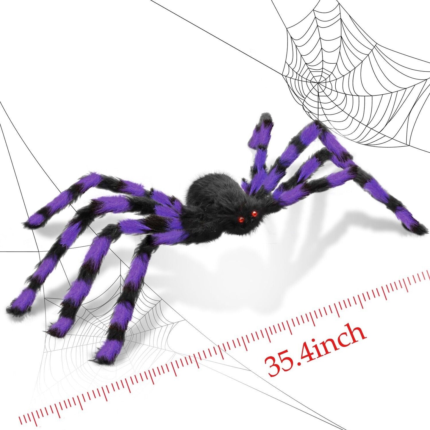 35" Spider Halloween Decor