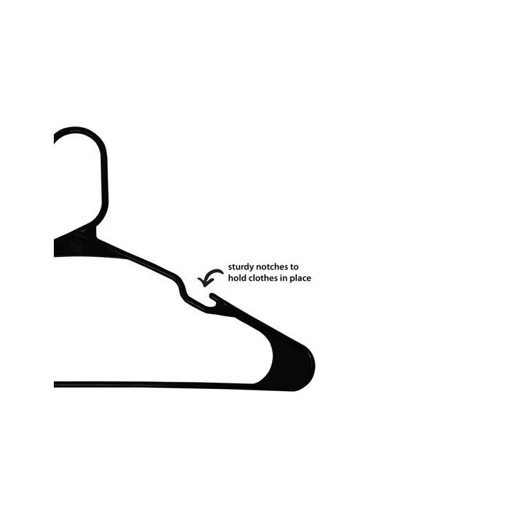 Mainstays Clothing Hangers, 18 Pack