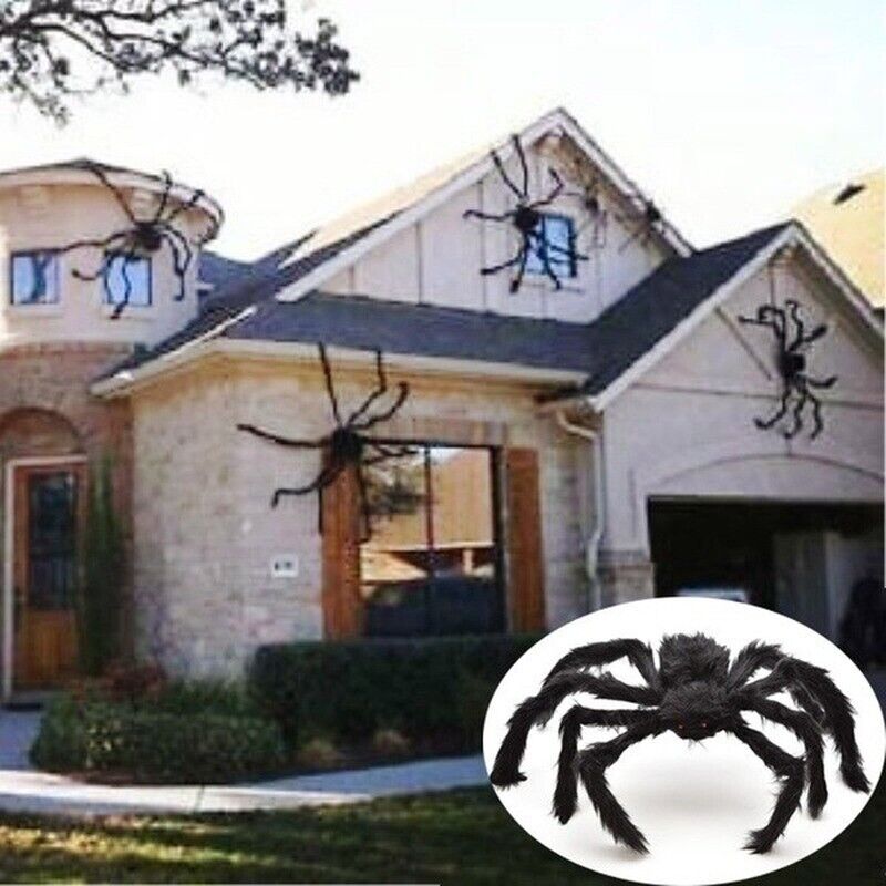 35" Spider Halloween Decor Haunted House