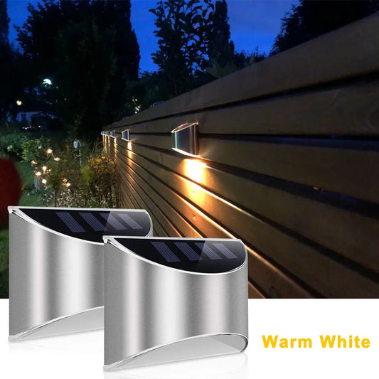 Outdoor Solar 4 LED Deck Lights