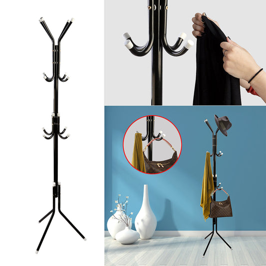 12 Hooks Coat Rack