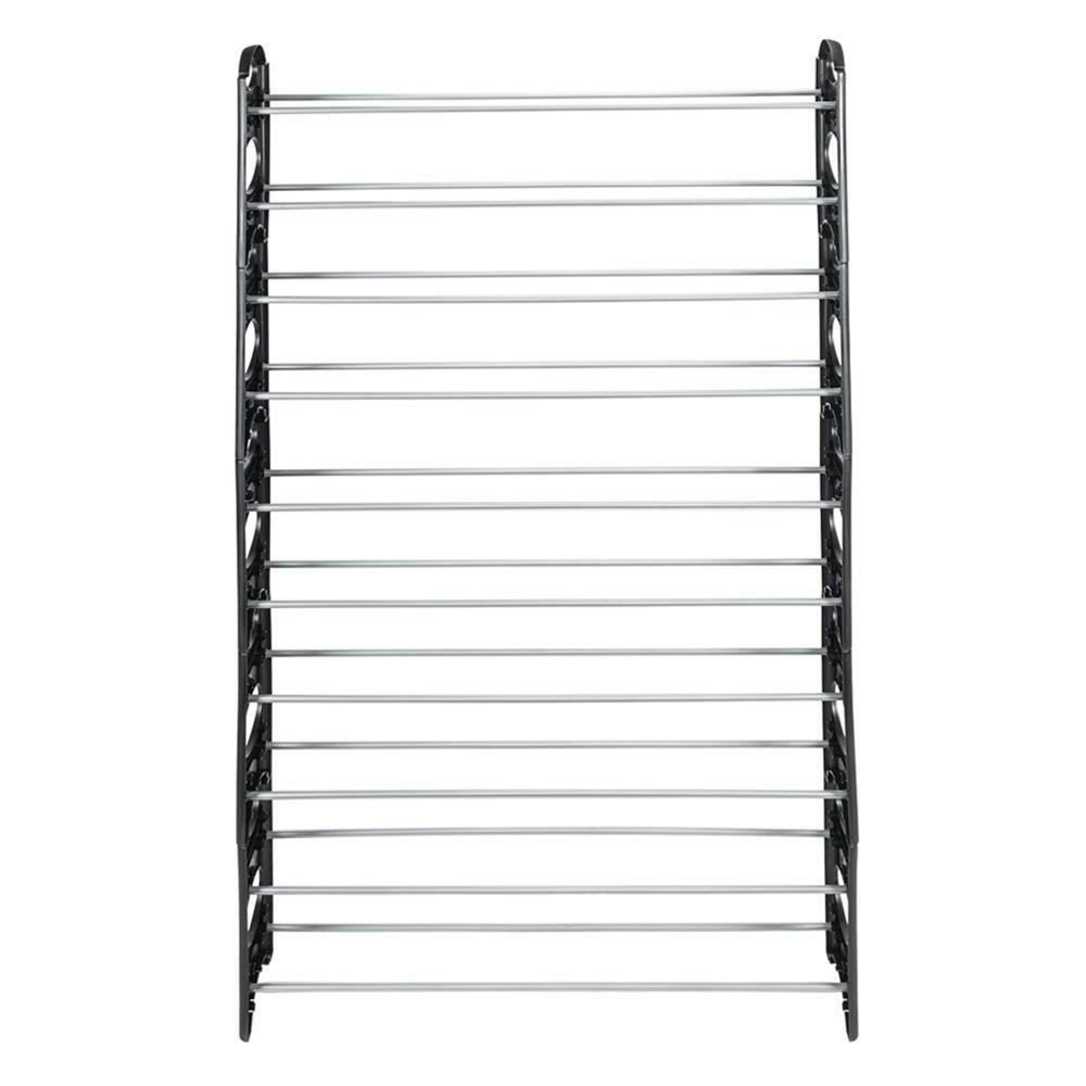 50 Pair 10 Tier Shoe Tower Rack