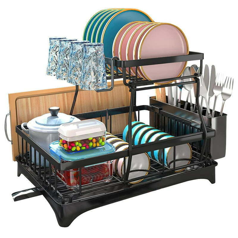 Kitchen Dish Drying Sink Rack