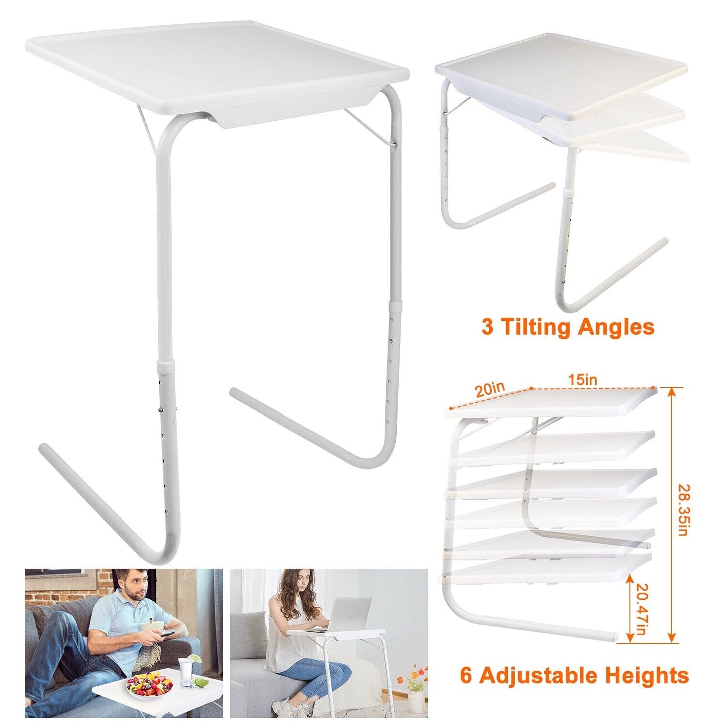 Foldable Table Adjustable