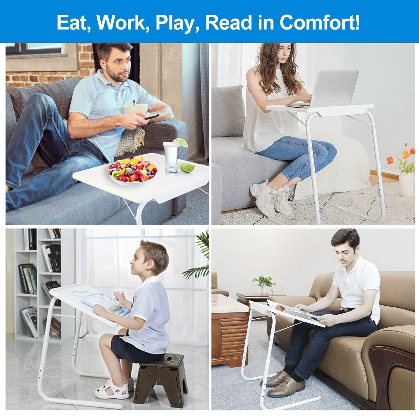 Foldable Table Adjustable