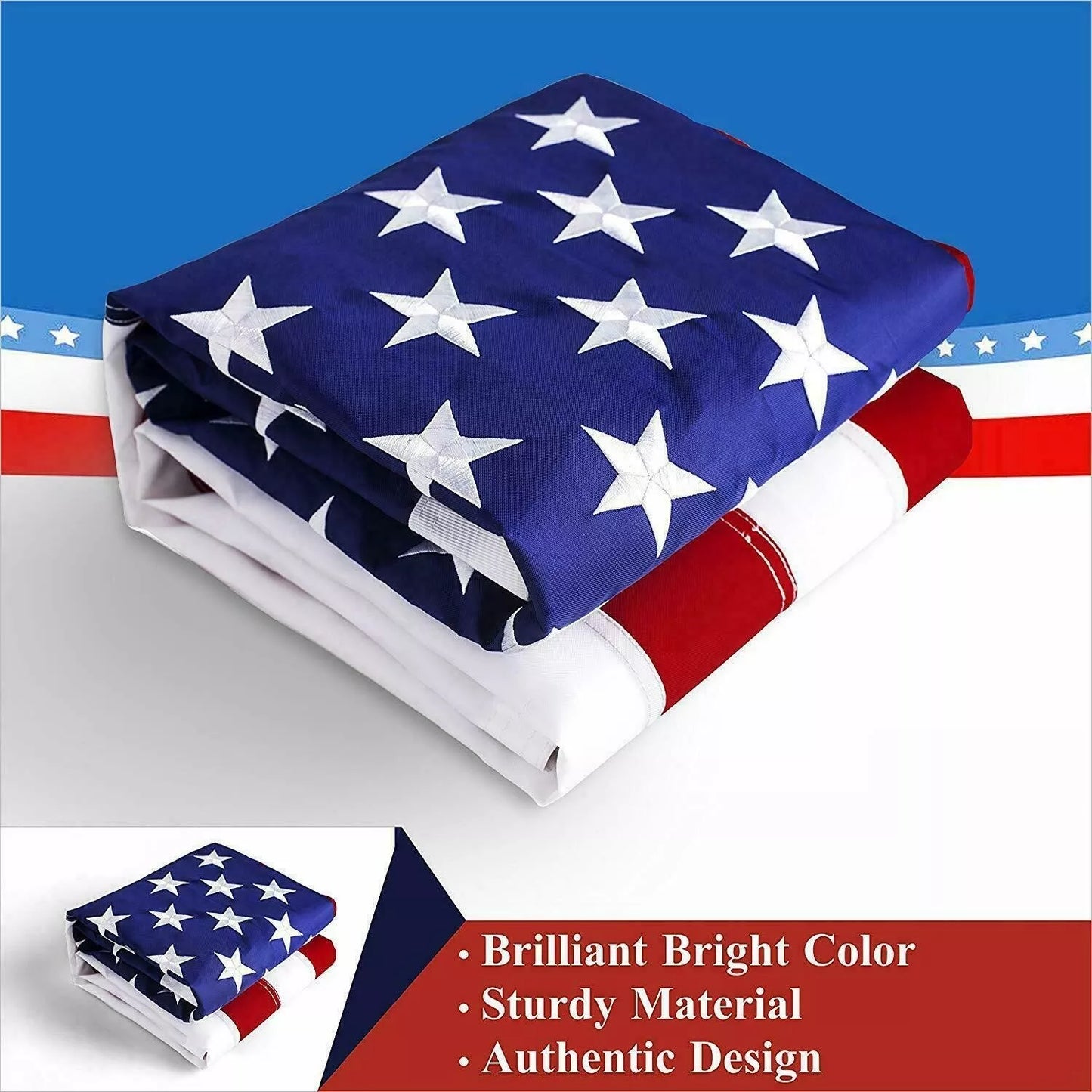 American Flag 3x5ft USA Heavy Duty