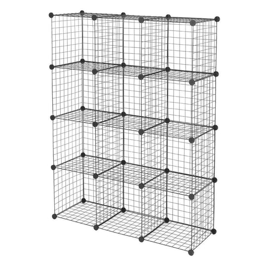 12-Cube Organizer Storage