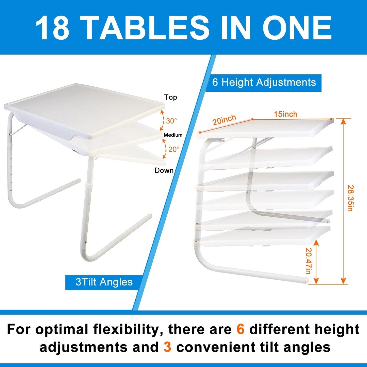 Folding Table Desk Sofa Bed Home