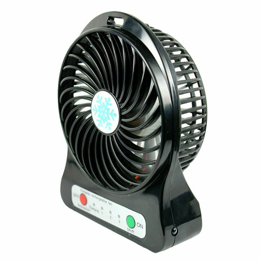 Portable Rechargeable LED Fan