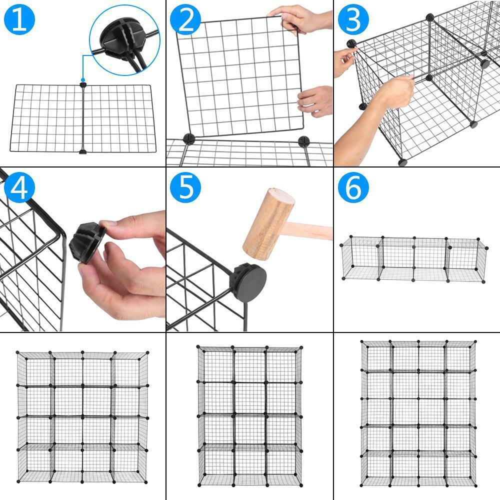 12-Cube Organizer Storage