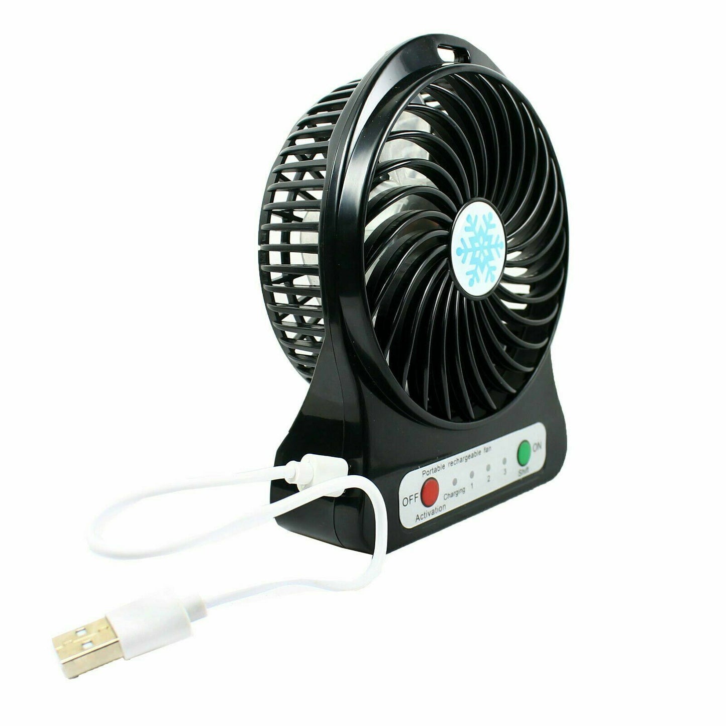 Portable Rechargeable LED Fan