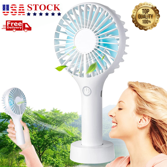 Portable Mini Fan Handy Rechargeable