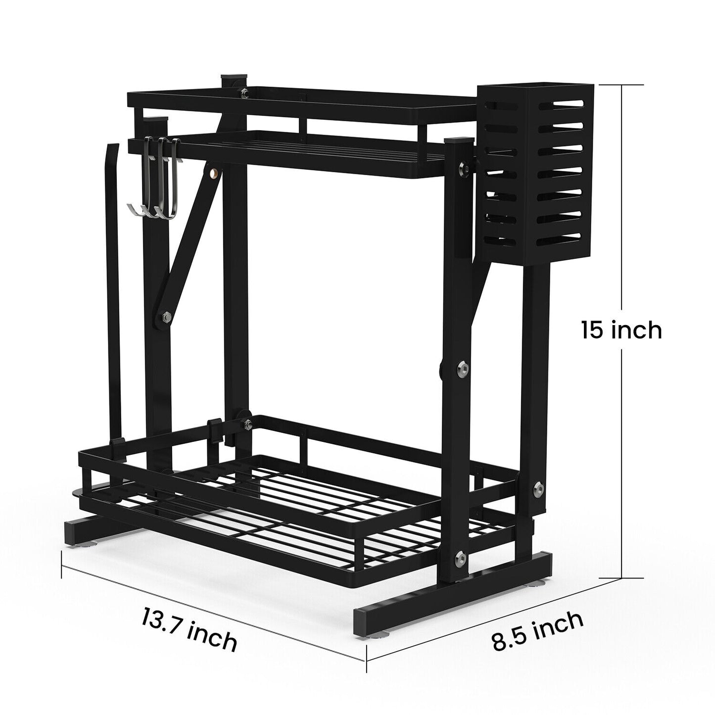 2 Layer Kitchen Spice Rack