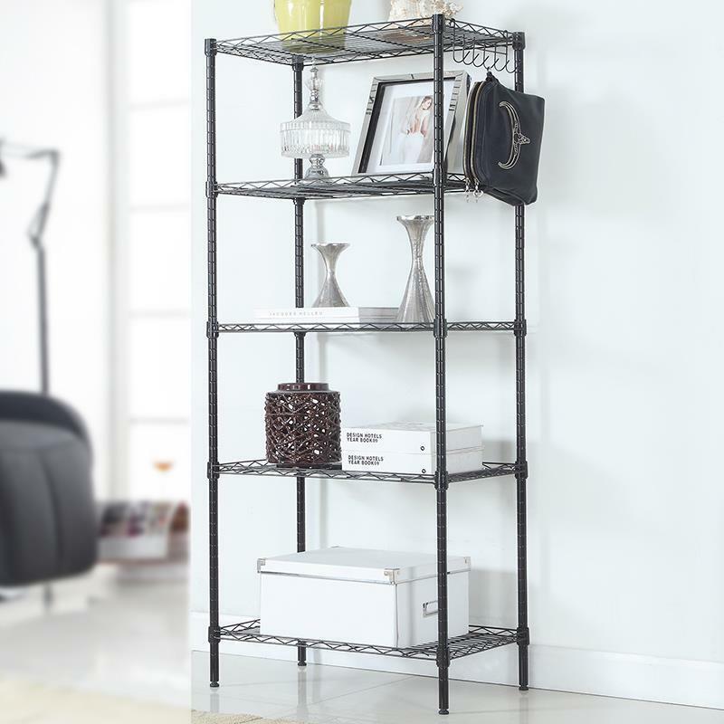 5 Layers Wire Shelves Unit