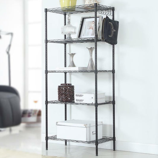 4-Tier Metal Wire Shelf Rack