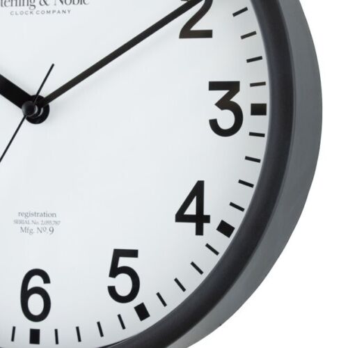 8.78" Analog Wall Clock Large