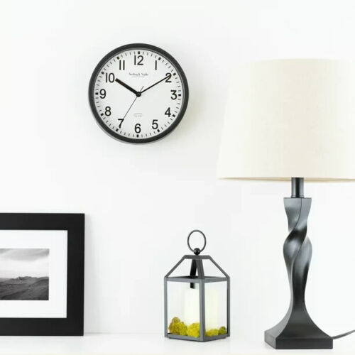 8.78" Analog Wall Clock Large