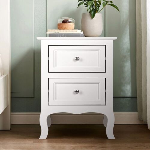 2 Layer End Side Bedside Table