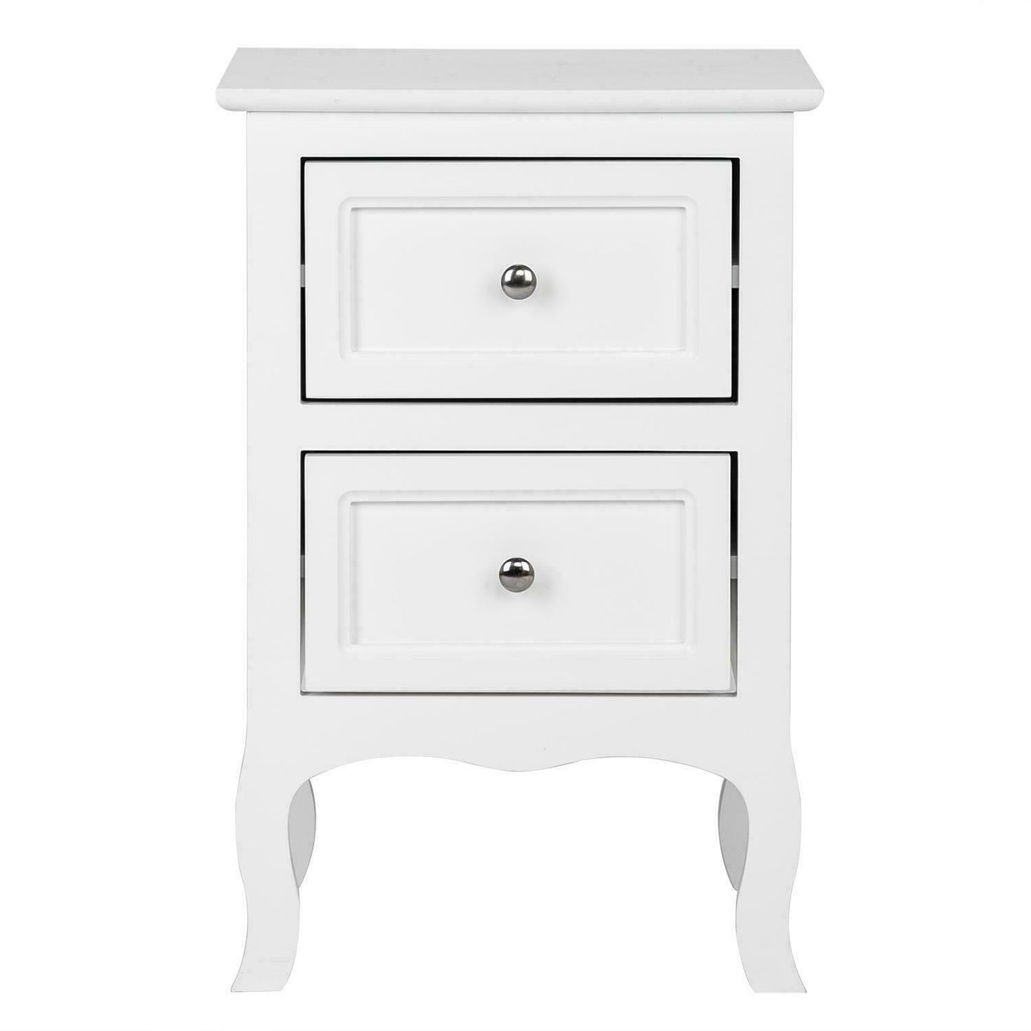 2 Layer End Side Bedside Table