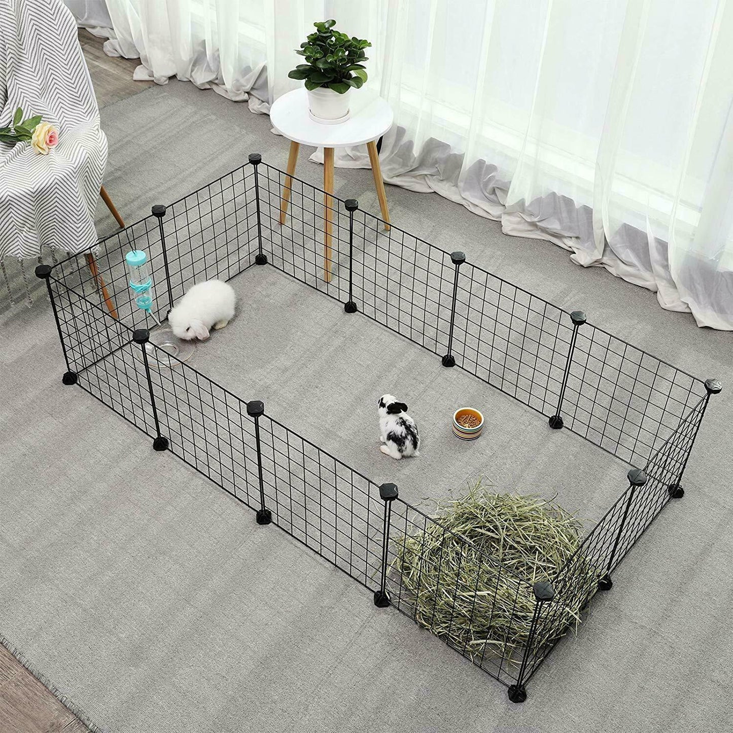 Portable Pet Fences Gate Home Indoor Outdoor