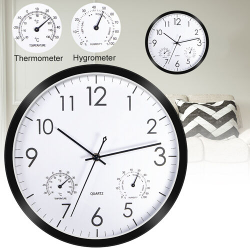 12"Analog Wall Clock Large