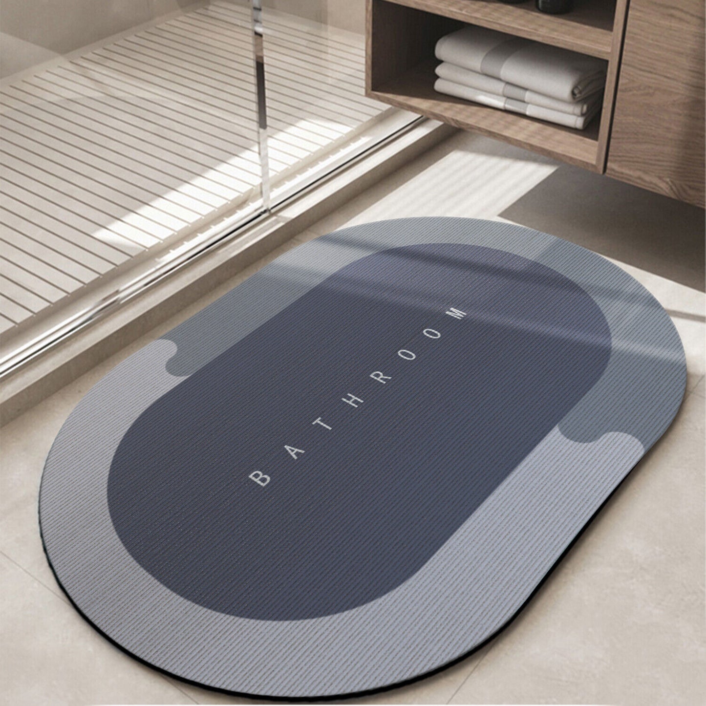 Super Absorbent Floor Mat Bathroom