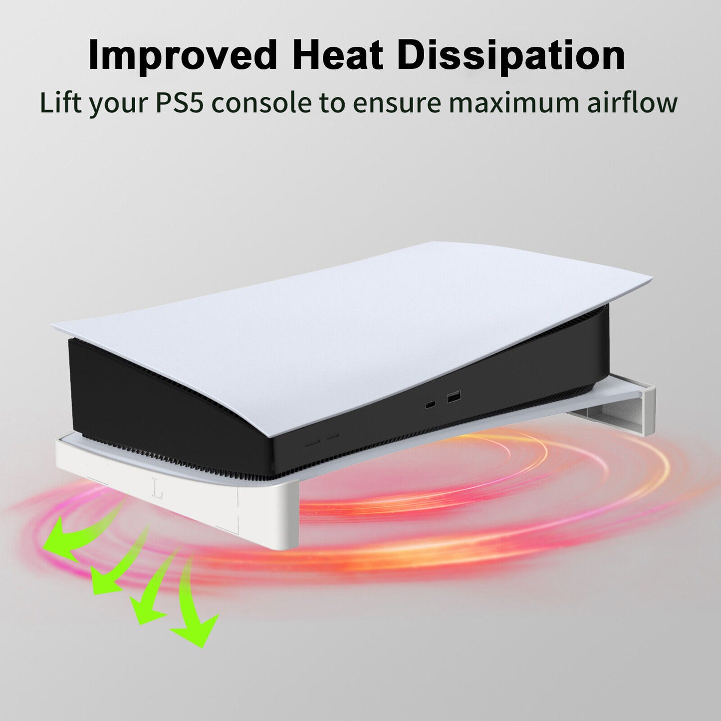 PS5 DE & Disc Horizontal Desktop Cooling Stand