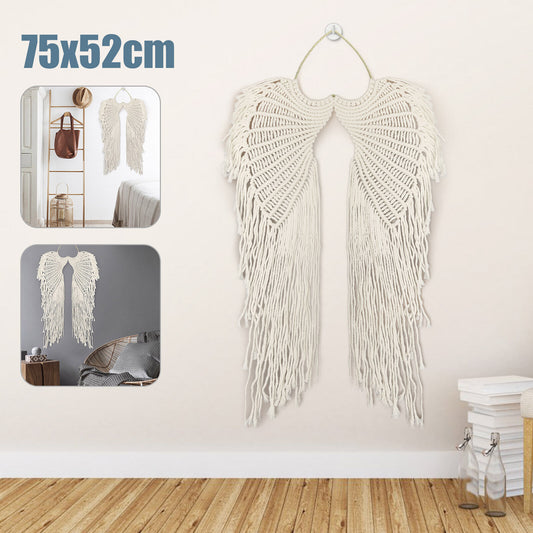 Angel Wings Macrame Wall Hanging Tapestry