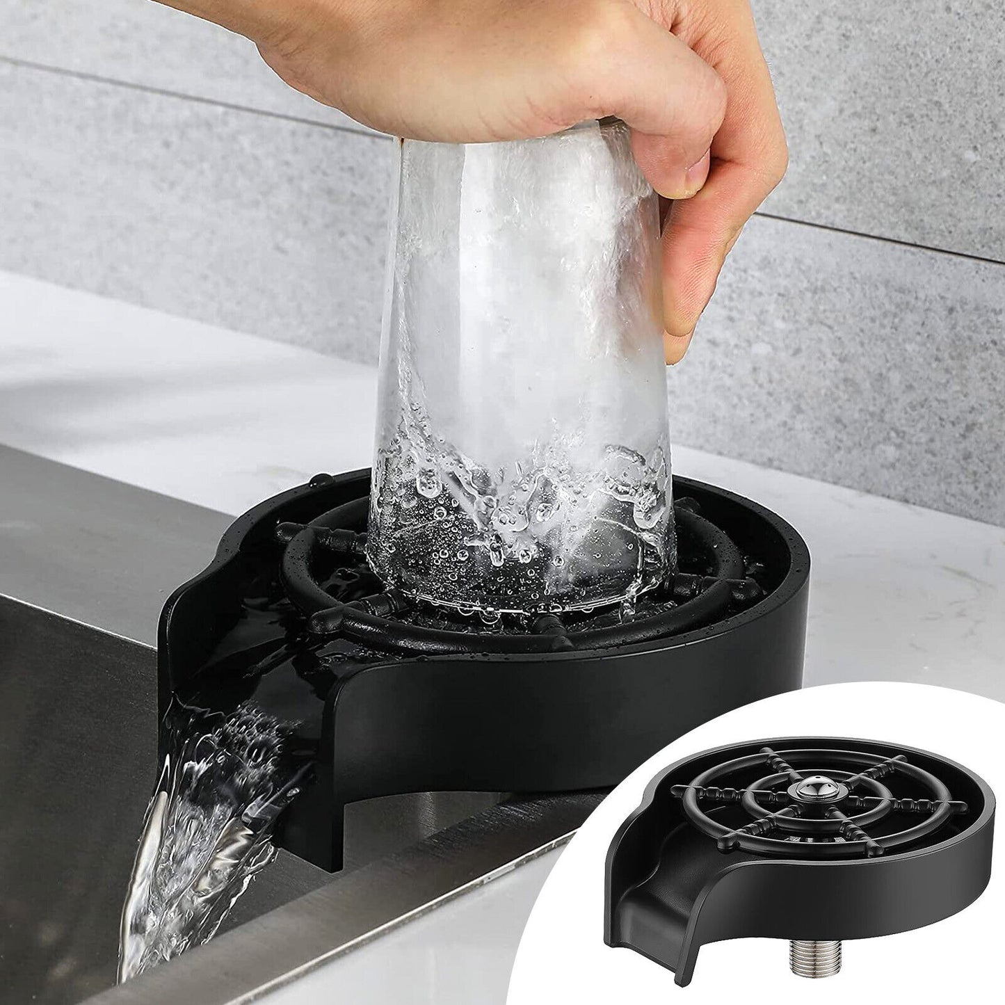 Automatic Glass Rinser Faucet