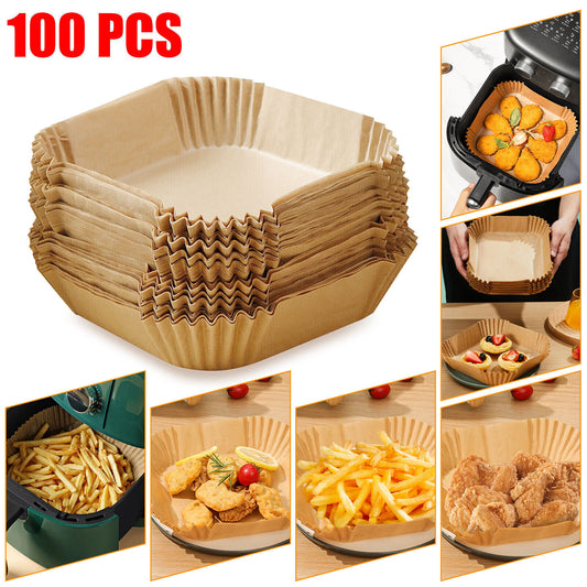 Air Fryer Liners 100Pcs Disposable Paper