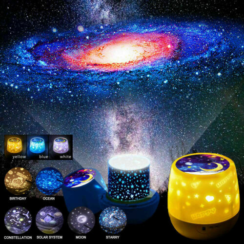 LED Galaxy Starry Sky Projector Night Light