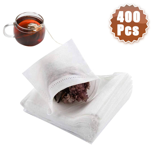 400Pcs Tea Bags Disposable