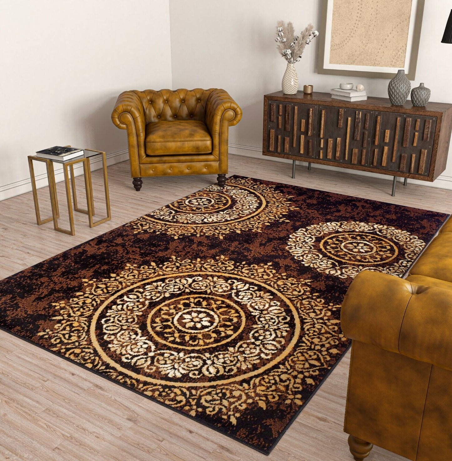 Contemporary Rugs For Living Room 5'x8'