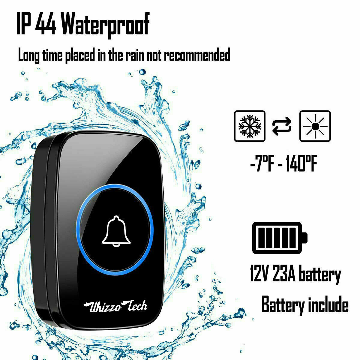 Wireless Doorbell Waterproof