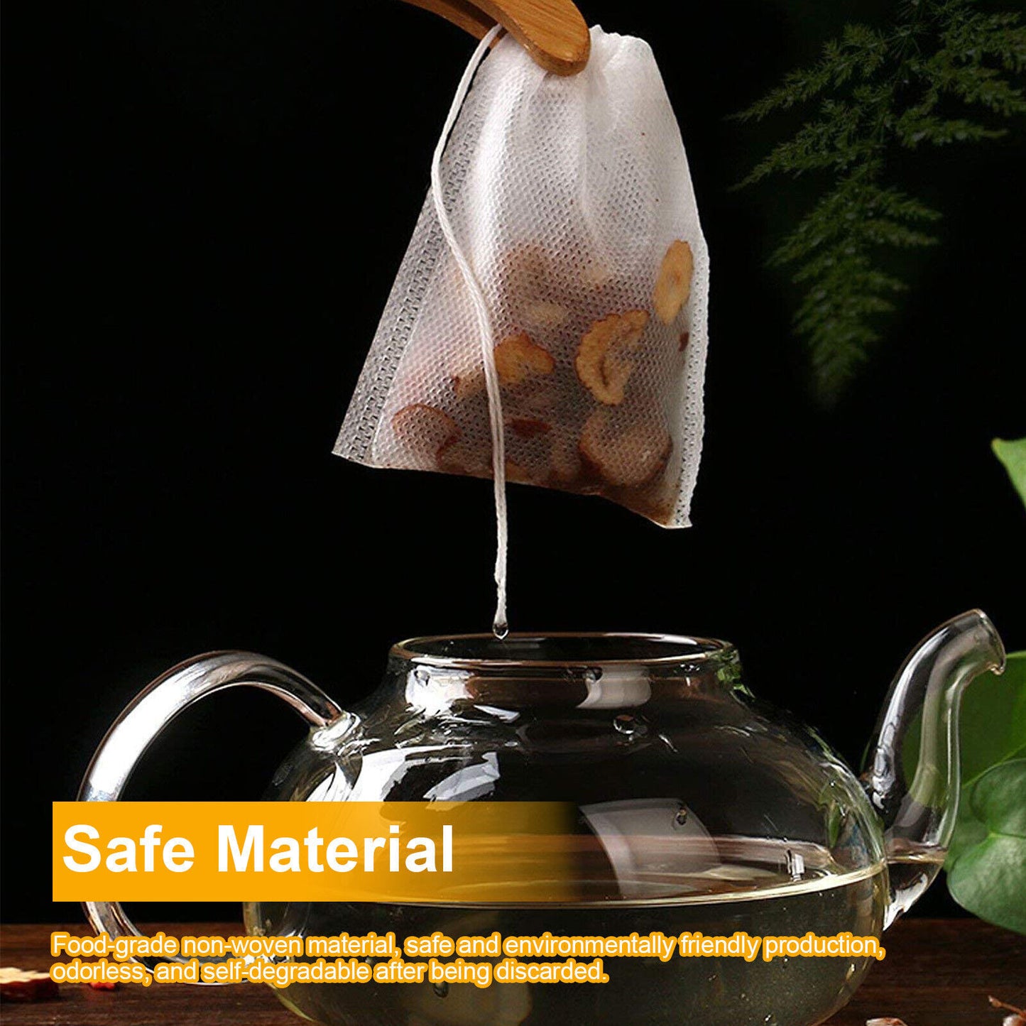 400Pcs Tea Bags Disposable