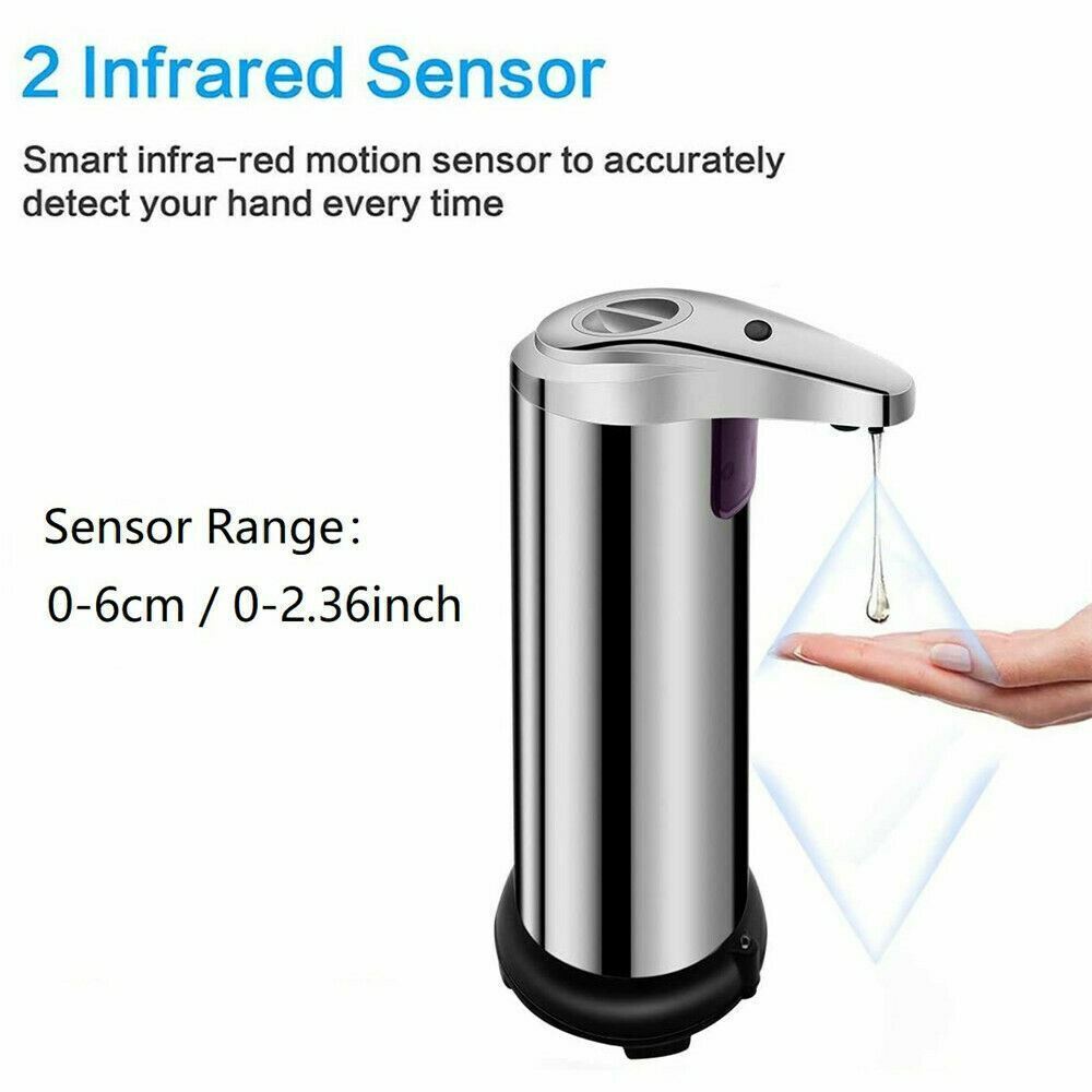 250ml Stainless AutoSoap Dispenser