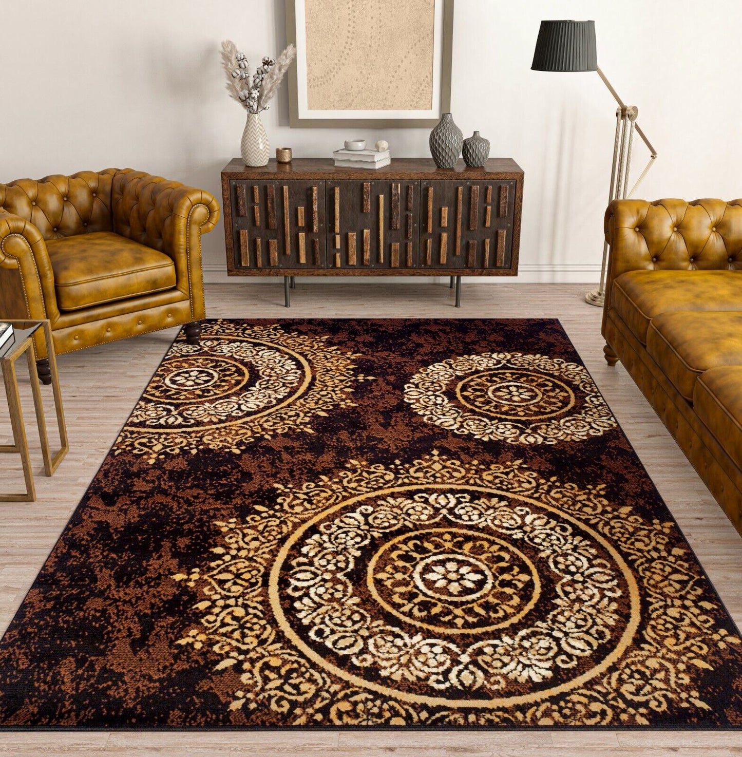 Contemporary Rugs For Living Room 5'x8'