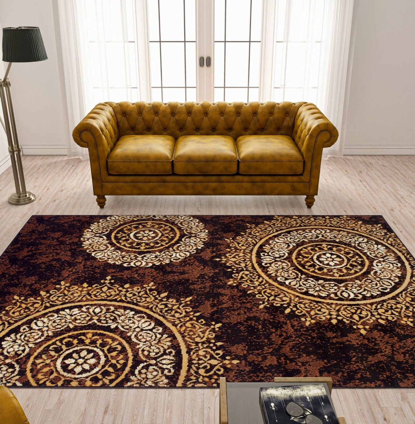 Contemporary Rugs For Living Room 5'x8'