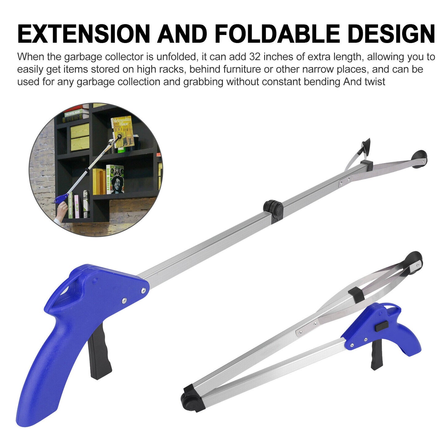 32inch Folding Grabber Pick Up Tool