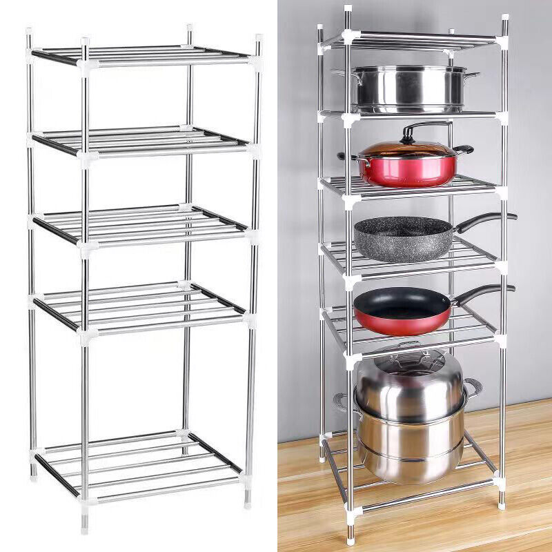 5 Tier Wire Shelving Unit Metal Storage