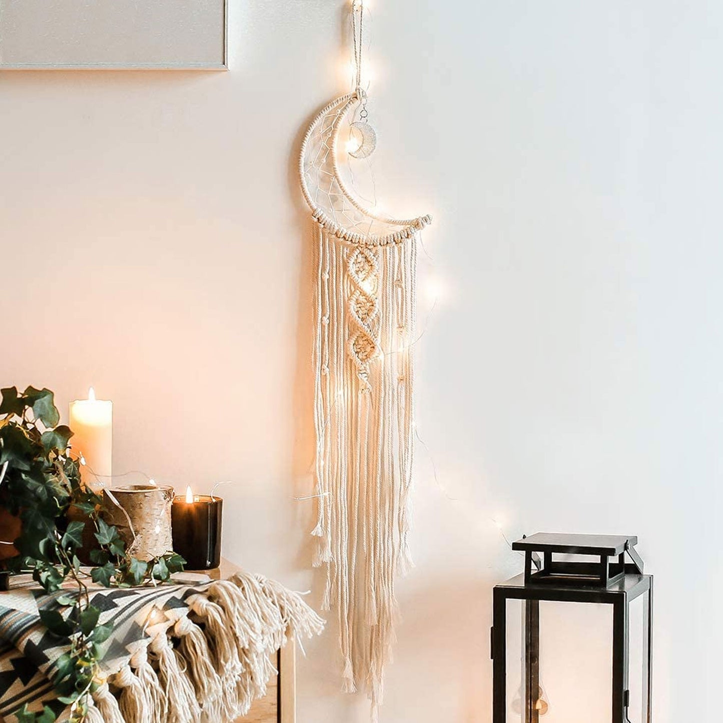 Macrame Woven Wall Hanging Tapestry