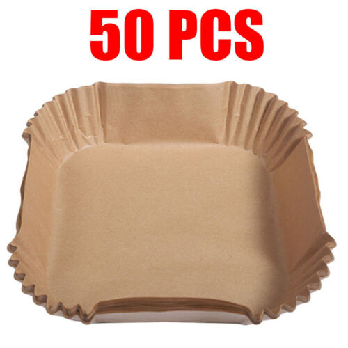 Air Fryer Liners , 50pcs Disposable Paper