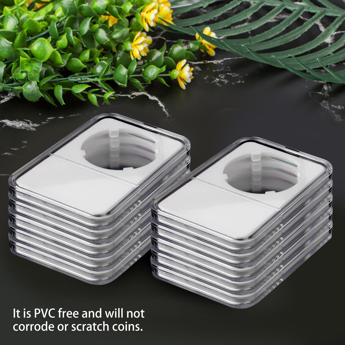 10 PCS Coin Slab Display Holder