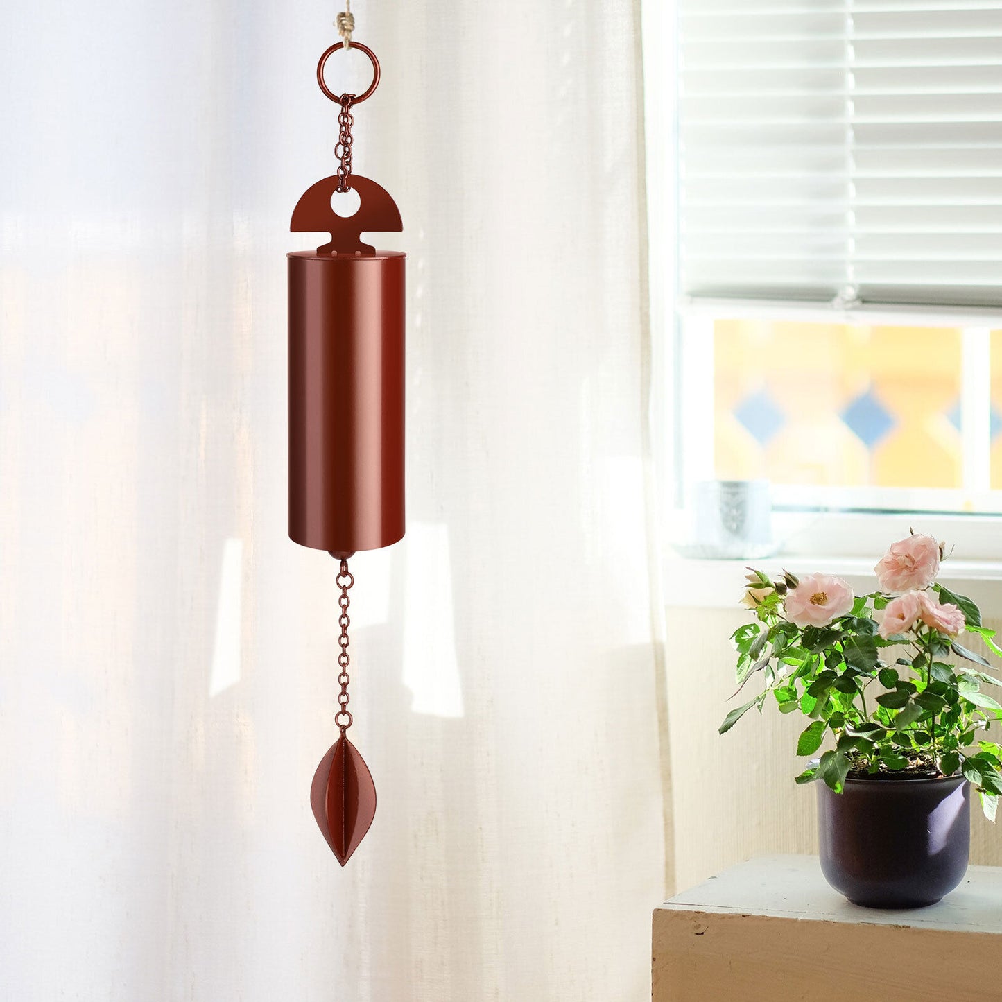 Metal Bell Heroic Wind Chimes Outdoor Decor