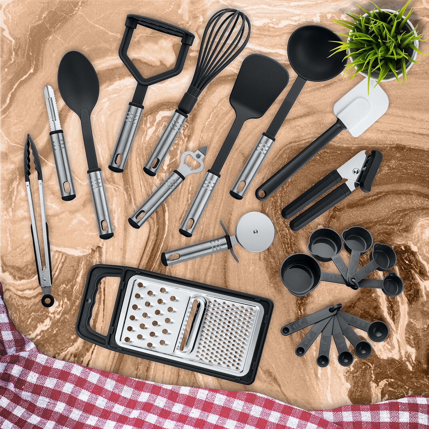 Cooking Utensils Set 23 Piece