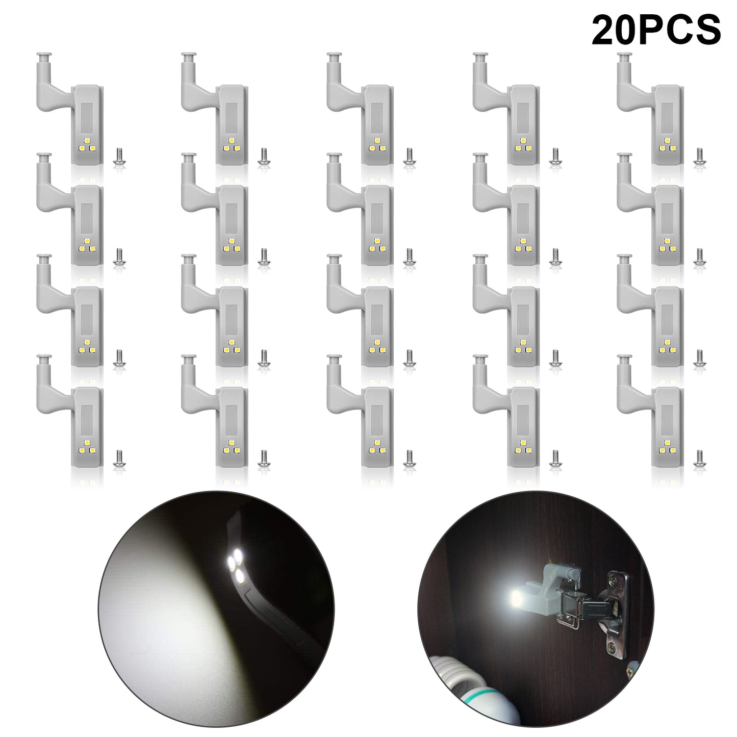 20PCS LED Smart Sensor Light